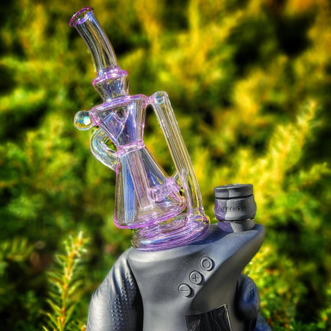 "Grape Upcycler" Focus.V Attachment By Iridescent Glass