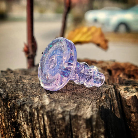 "Crushed Opal Purple Lollipop" Joystick Cap By Aj Surf City Tubes