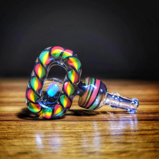 "Rasta Cane" Joystick Cap By JNG Glass