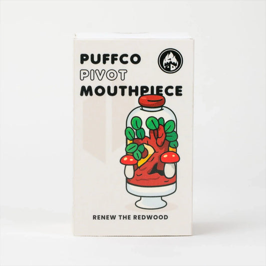 "Renew The Redwoods" Puffco Pivot Tip By Empire Glass