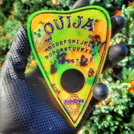 "UV Slyme Ghoul" Ouija Planchette