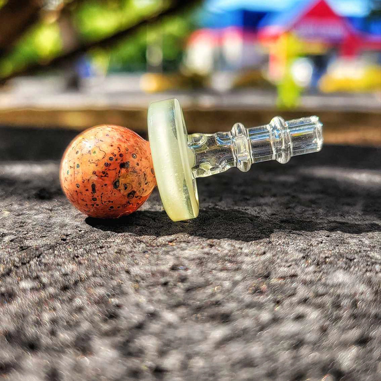 "Secret Swamp UV" Moonrock Joystick Cap By One Trick Pony