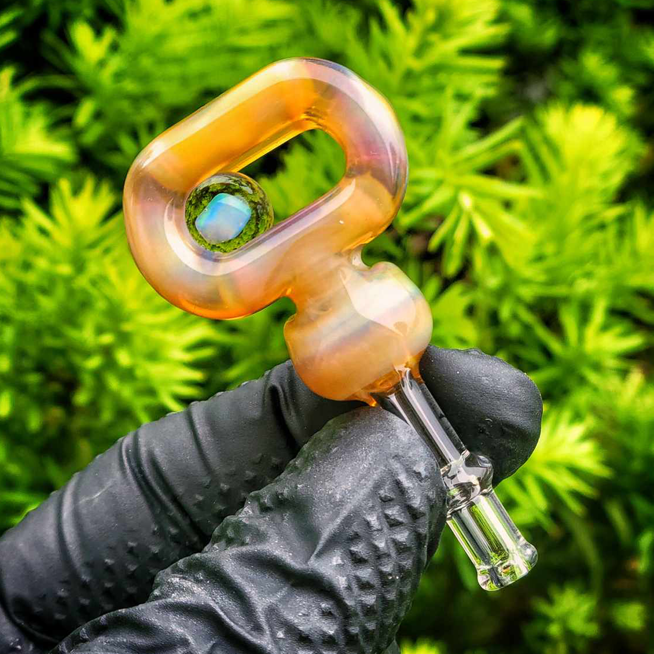 "Secret Silver #1" Joystick Cap By JNG Glass