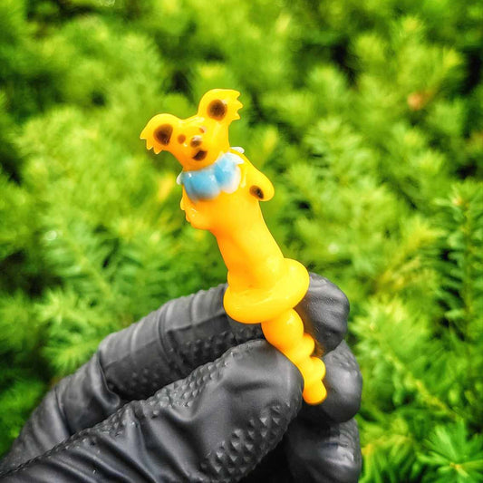 "Yellow Dead Bear" Joystick By Lazy Glass