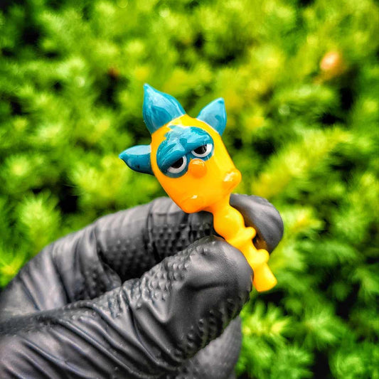 "Yellow Furby" Joystick By Lazy Glass