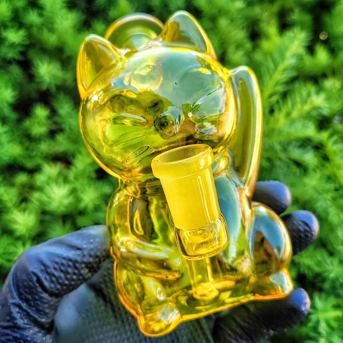 4.75" Lucky Cat Waterpipe