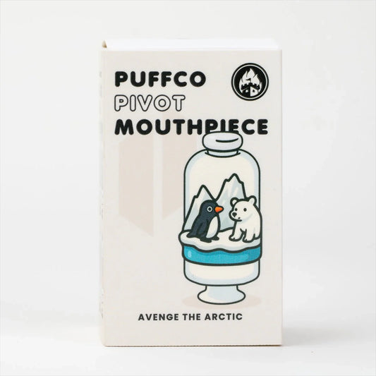 "Avenge The Arctic" Puffco Pivot Tip By Empire Glass