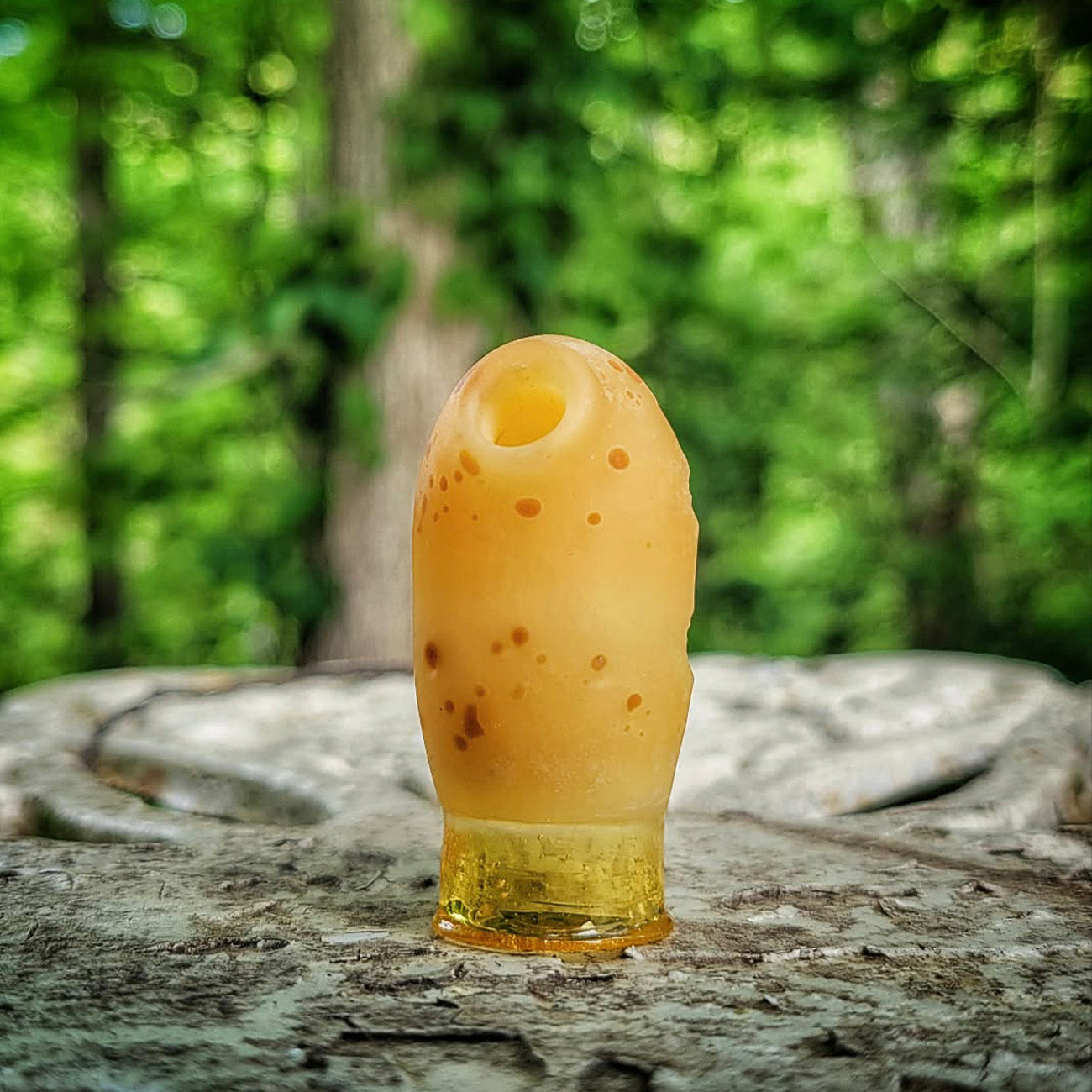 "#1 Butter Potato" Dr. Dabber Ghost 2 Top By Alec Blows Glass