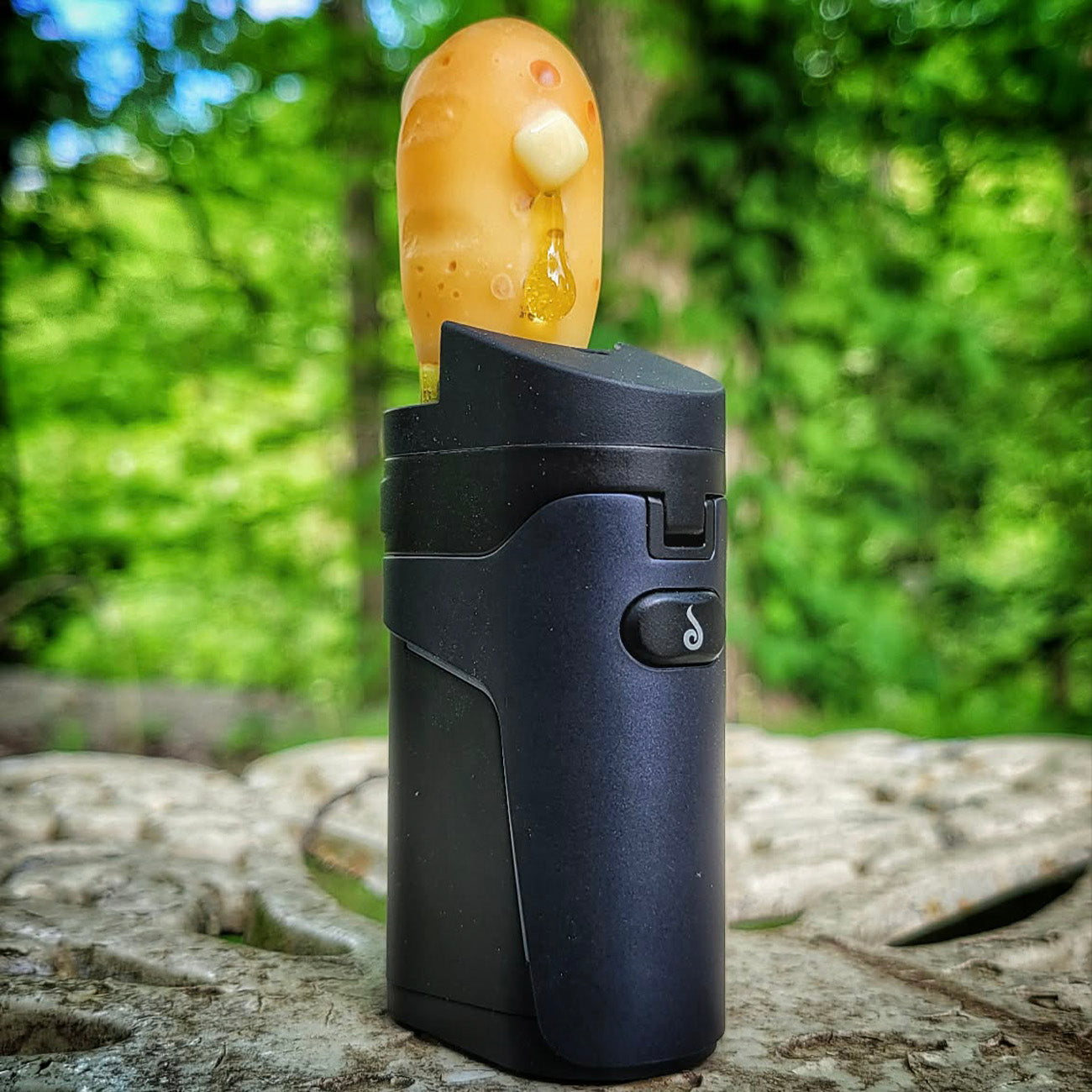 "#1 Butter Potato" Dr. Dabber Ghost 2 Top By Alec Blows Glass
