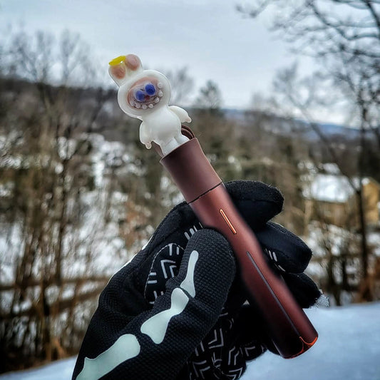 "Uriel Lapufpuf" Pivot Tip By Tammy Baller Glass