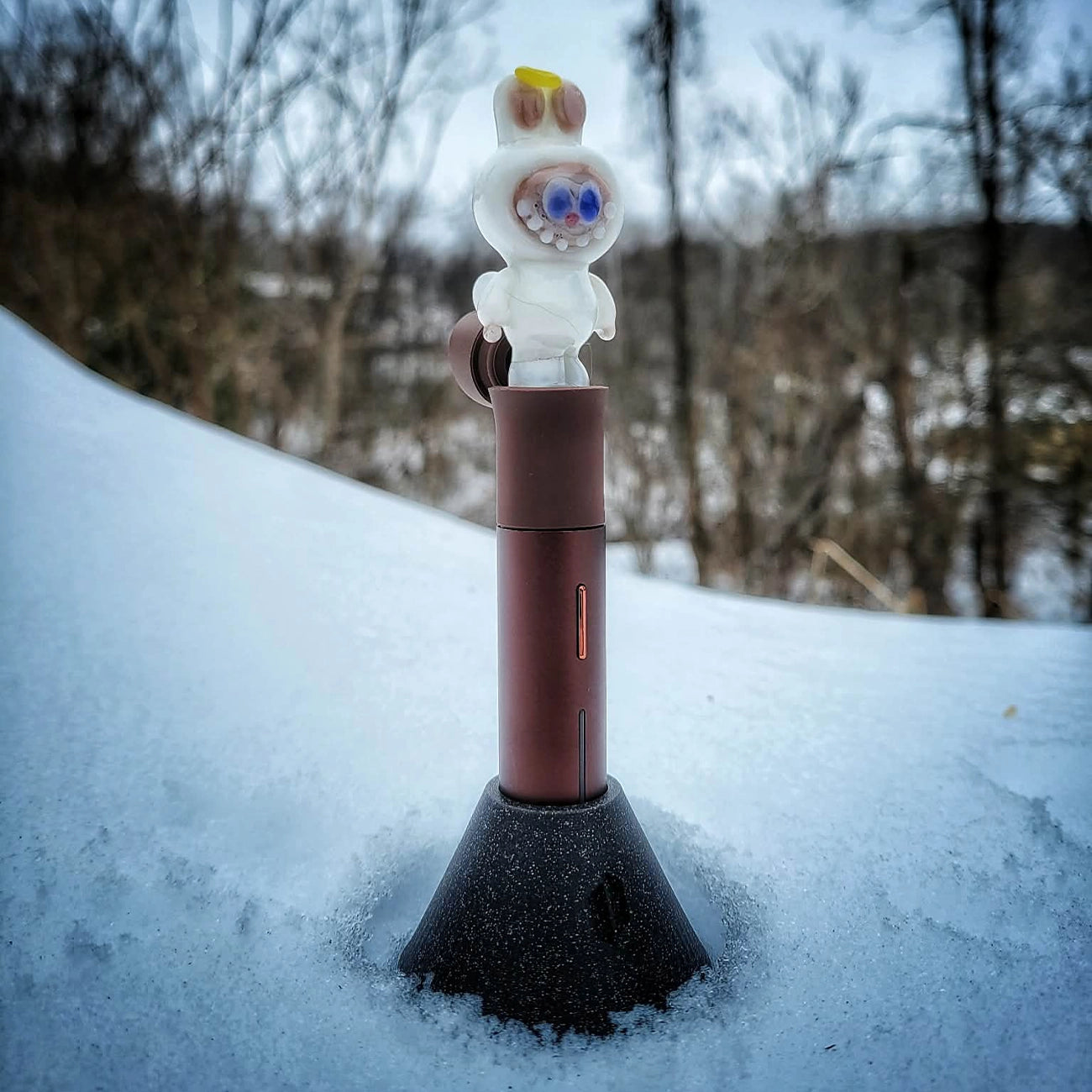 "Uriel Lapufpuf" Pivot Tip By Tammy Baller Glass