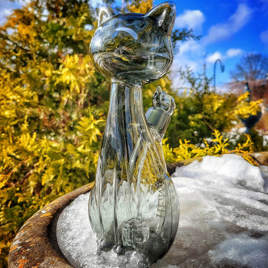 "Alley Cat XL" Waterpipe By Hemper Glass