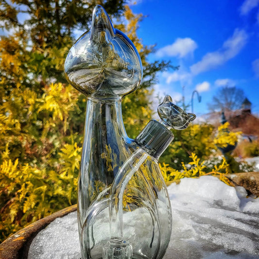 "Alley Cat XL" Waterpipe By Hemper Glass