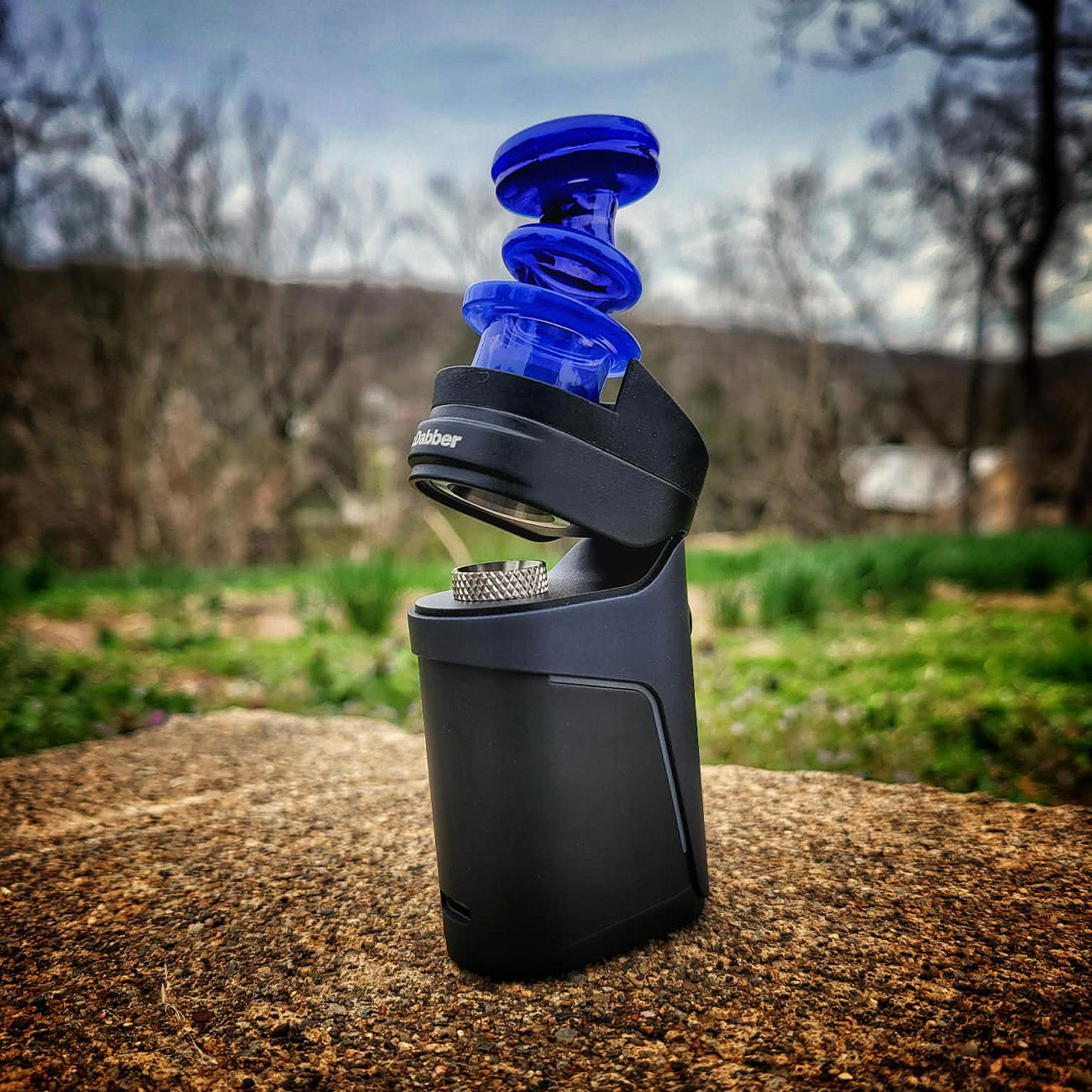 "Blue Cheese" Dr. Dabber Ghost 2 Tip By Slate Glass