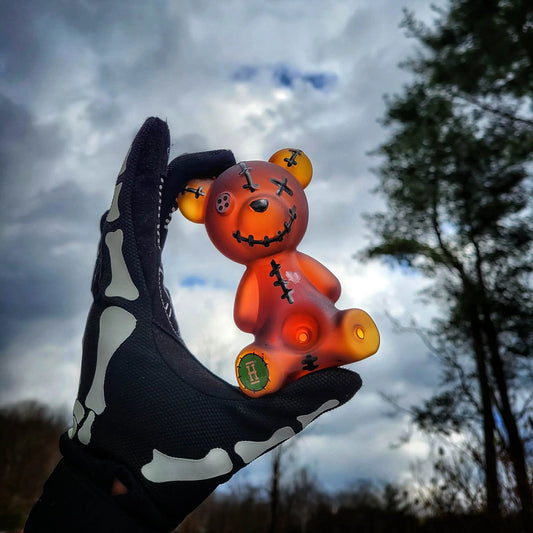 "Scare Bear" Hand Pipe By Hemper Glass