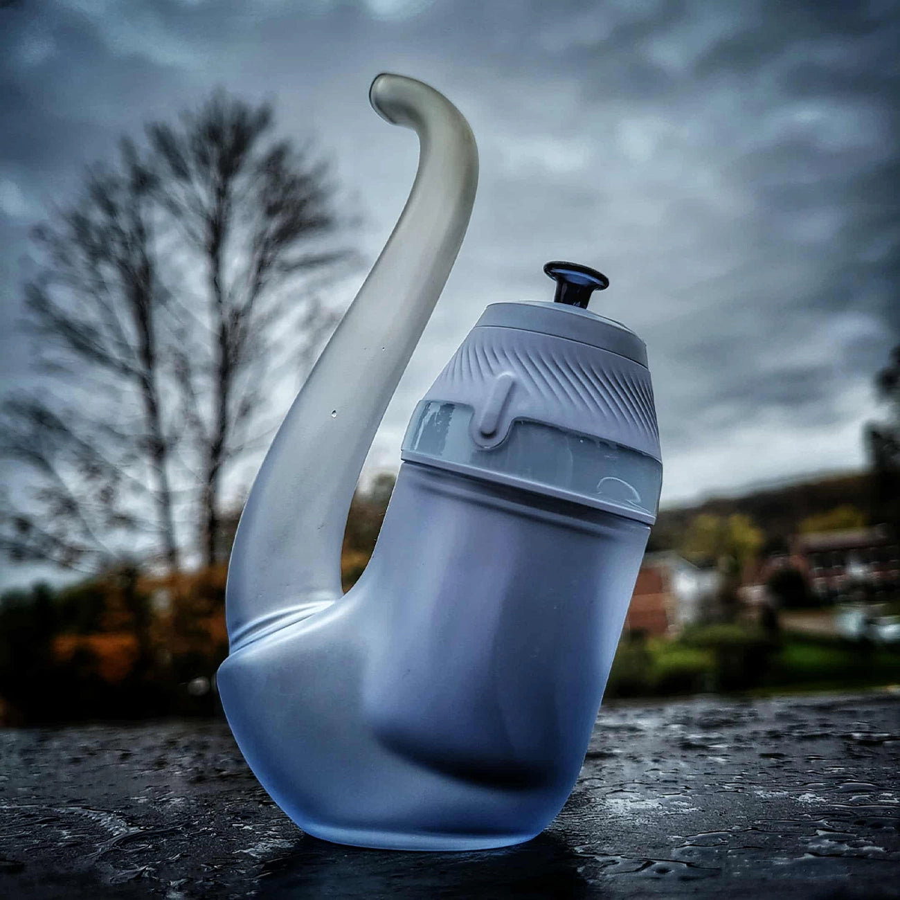 "Black Nebula" New Peak & New Proxy Joystick By Empire Glass