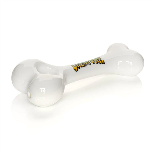 "5 Bone" Hand Pipe By Creature Glass