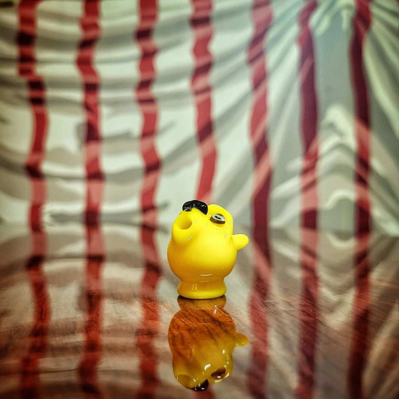 "Terp Scare Bear" Puffco Pivot Tip By OBE 906 Glass