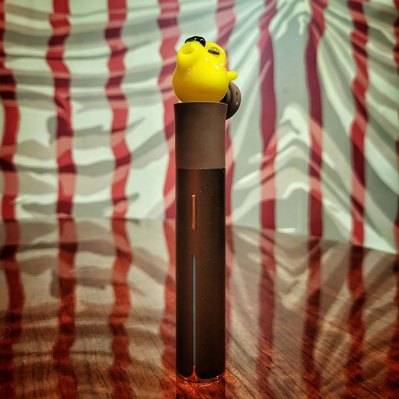 "Terp Scare Bear" Puffco Pivot Tip By OBE 906 Glass