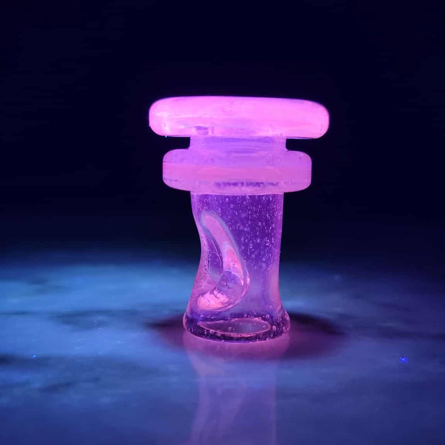 "UV Cropal Glopal" Puffco Pivot Tip By Aj Surf City Tubes
