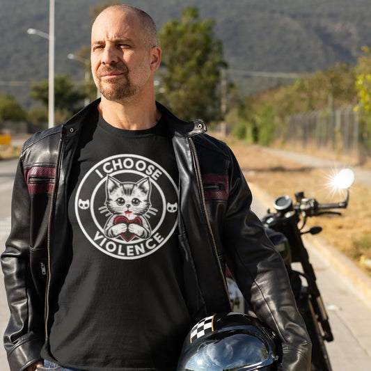 "I Choose Violence" Classic T-shirt By Cartel Ink