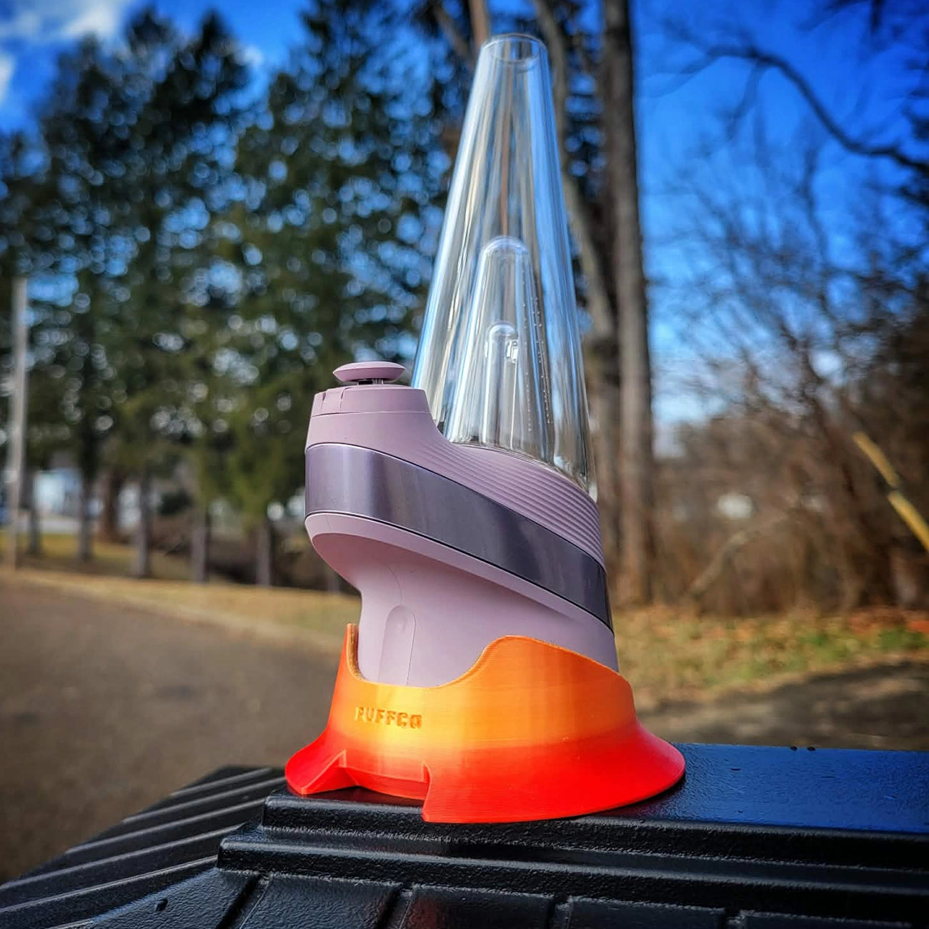 "Daybreak" Puffco Peak Stabilizing Base By Derek Holtzapfel