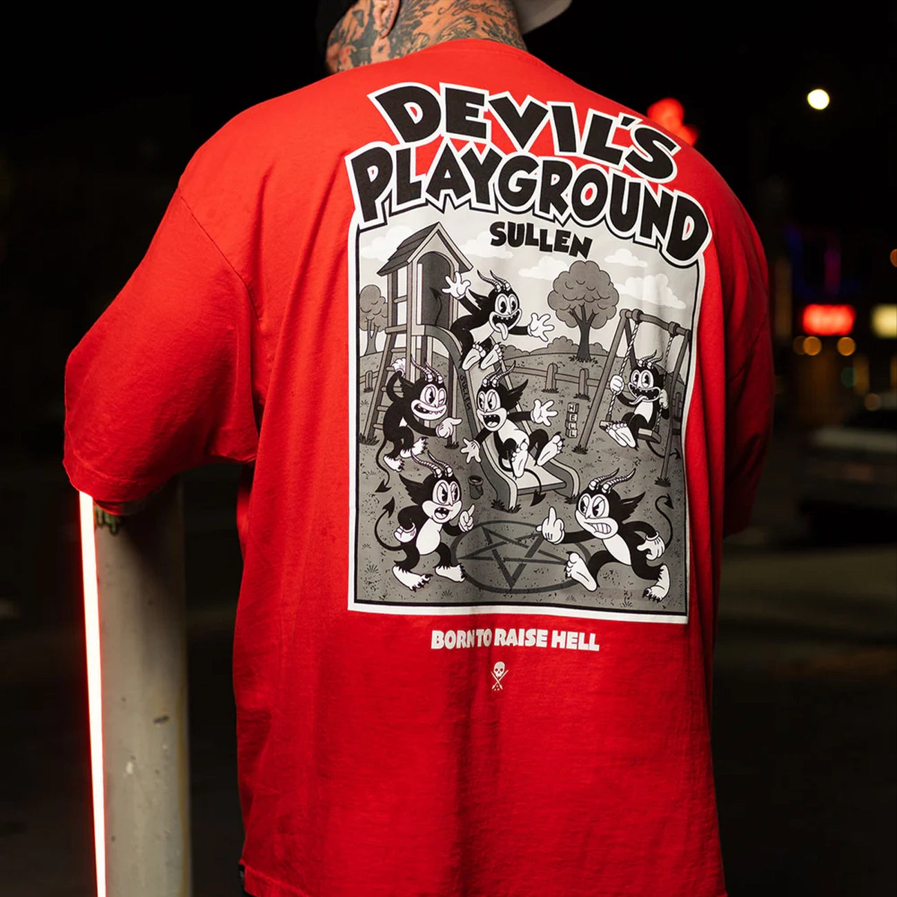 "Devil's Playground" 1Ton T-shirt By Sullen Clothing