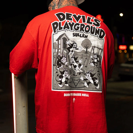 "Devil's Playground" 1Ton T-shirt By Sullen Clothing
