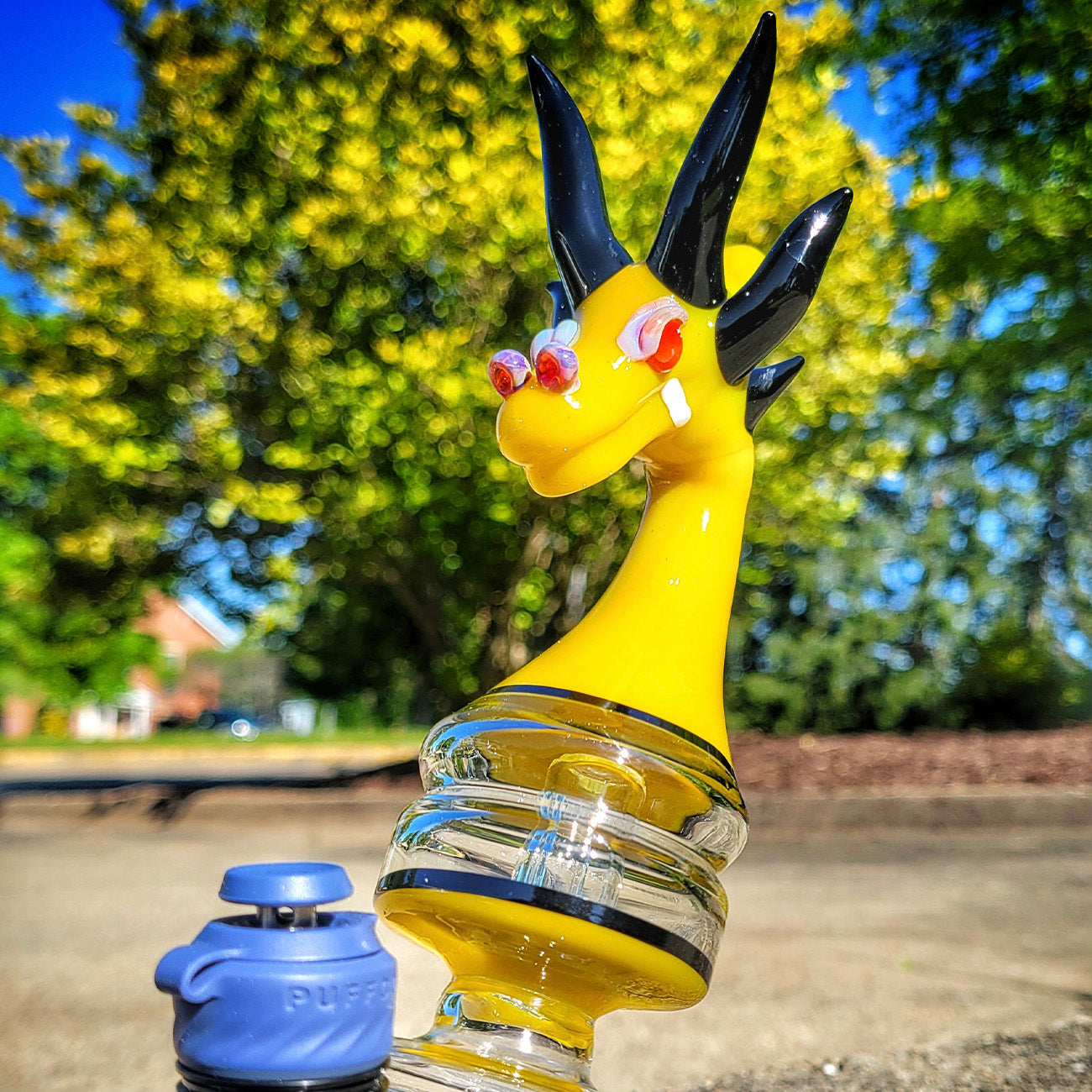 "Yellow Dragon" Puffco Attachment