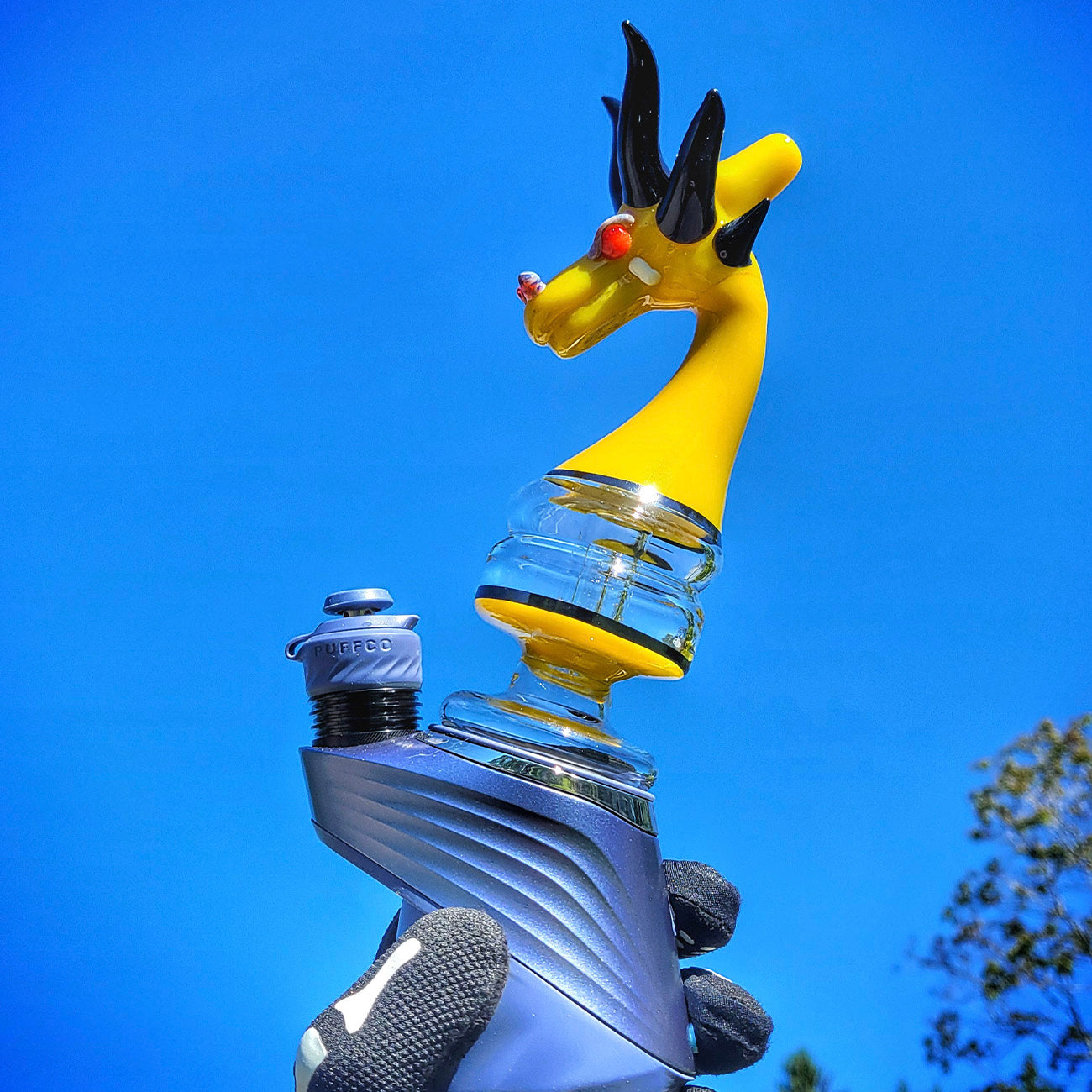 "Yellow Dragon" Puffco Attachment