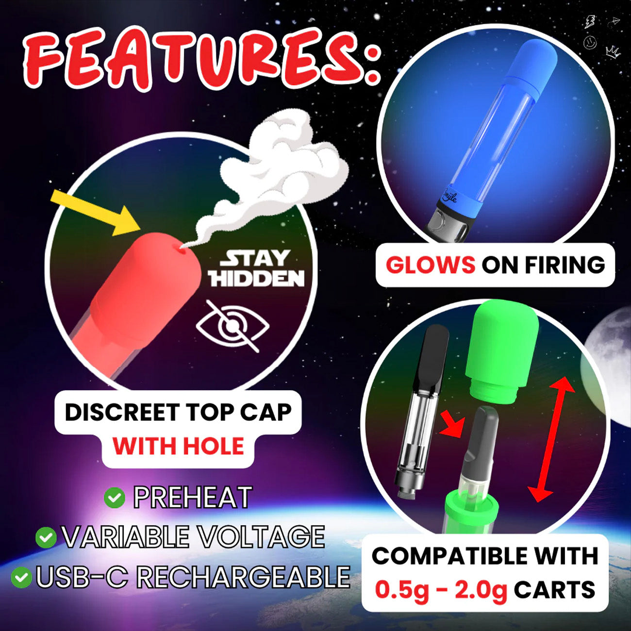 "Penjamin Danksaber" Cart Battery By Smyle Labs