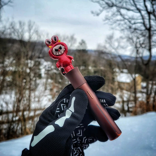 "Luci Lapufpuf" Pivot Tip By Tammy Baller Glass