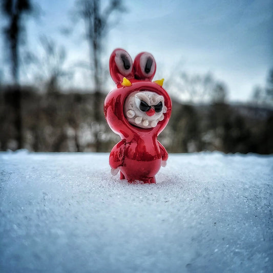 "Luci Lapufpuf" Pivot Tip By Tammy Baller Glass