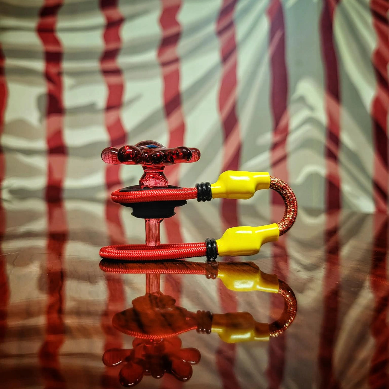 "Flexin Mario" OBE906 Glass X Tuff Tether Combo