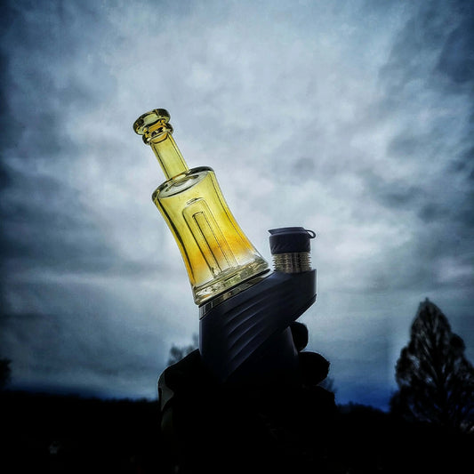 "Fumed Chugger" Puffco Attachment By Greek Glass