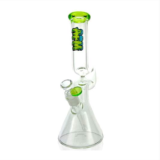 "12" Beaker Wave" Waterpipe By AFM Glass