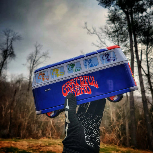 "Lighting Bolt Collectible Bus" Handpipe Set By Grateful Dead & Gear Premium