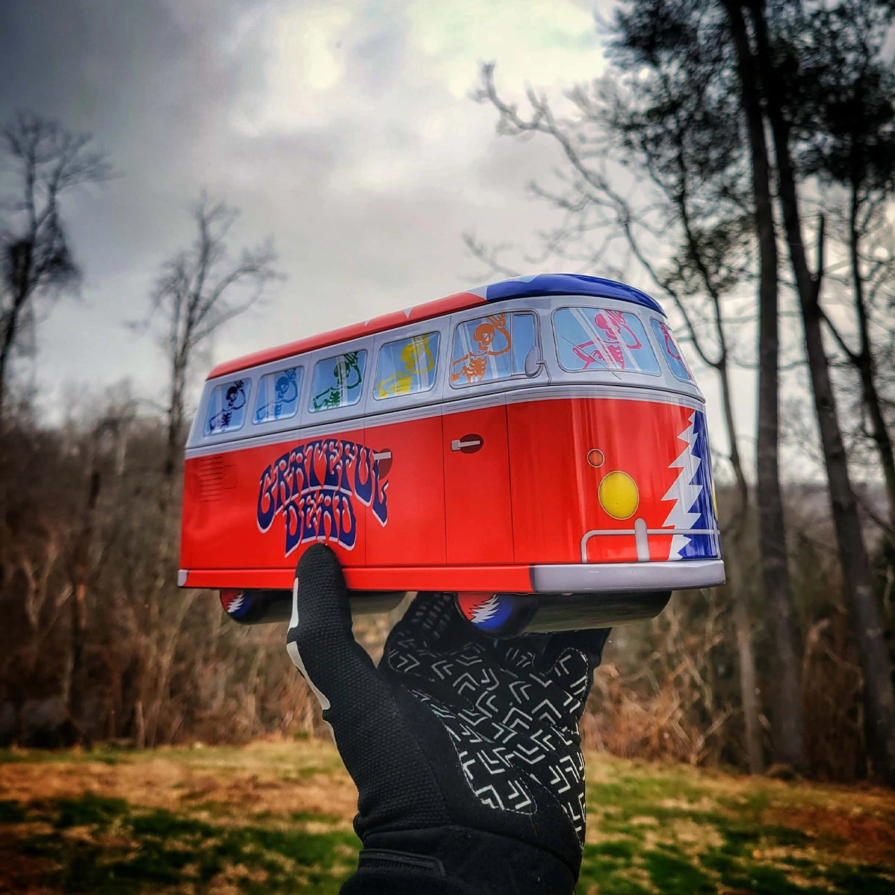 "Lighting Bolt Collectible Bus" Handpipe Set By Grateful Dead & Gear Premium