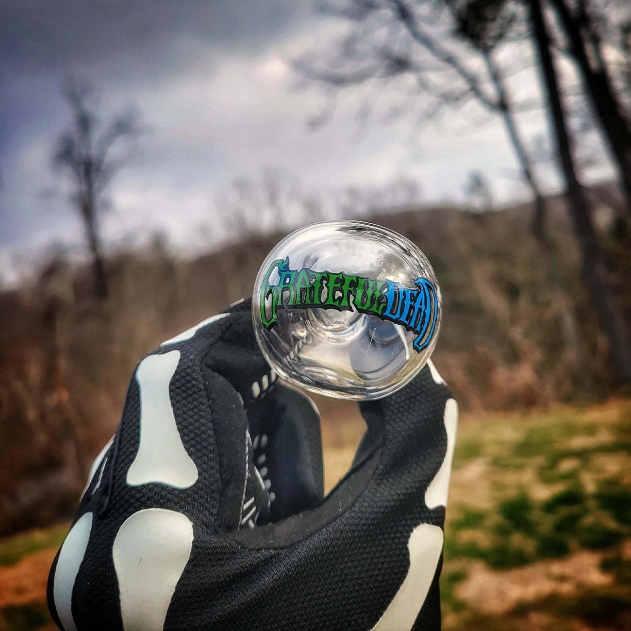 "Dancing Skeleton Collectible Bus" Handpipe Set By Grateful Dead & Gear Premium