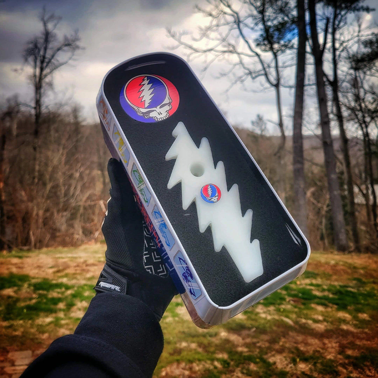 "Lighting Bolt Collectible Bus" Handpipe Set By Grateful Dead & Gear Premium