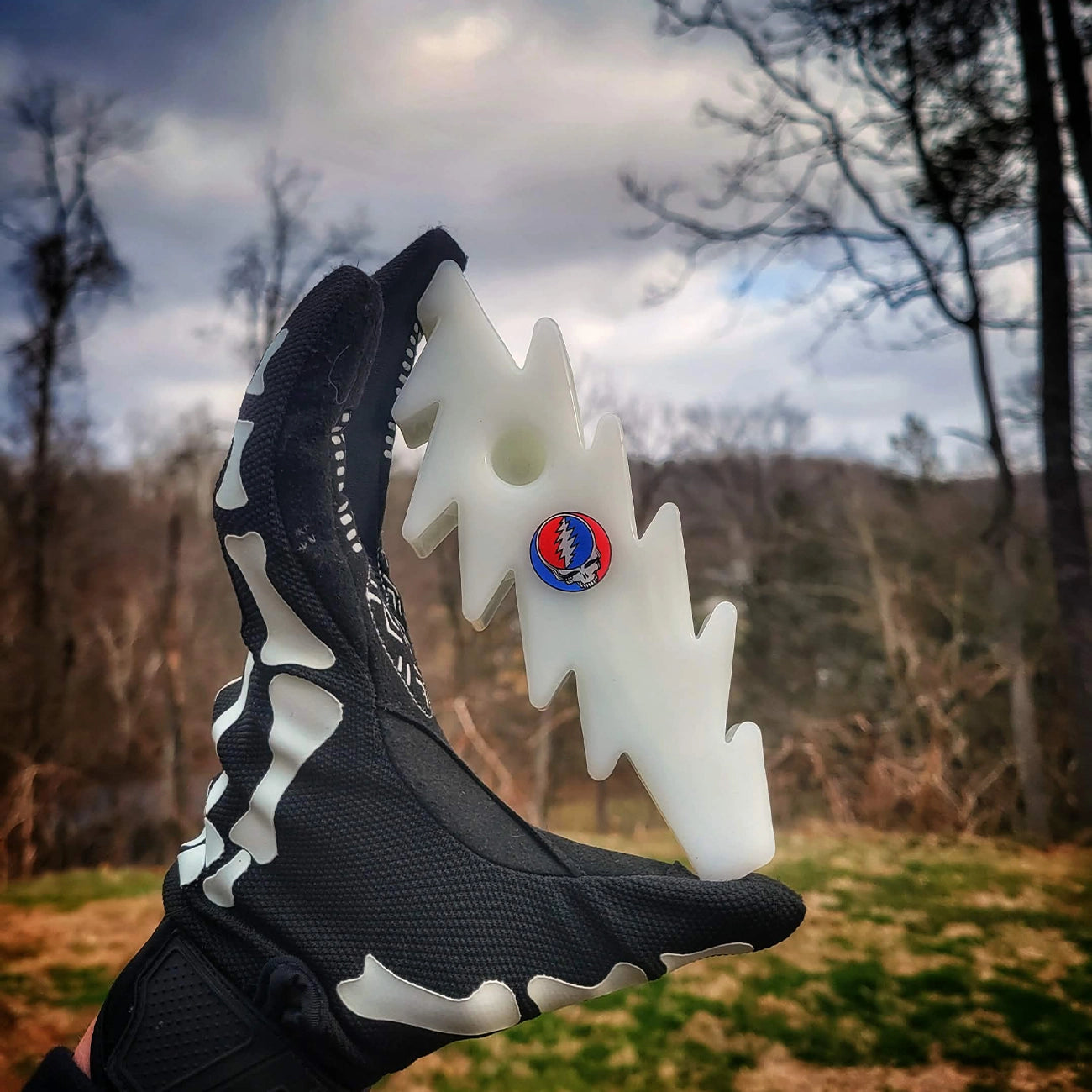 "Lighting Bolt Collectible Bus" Handpipe Set By Grateful Dead & Gear Premium