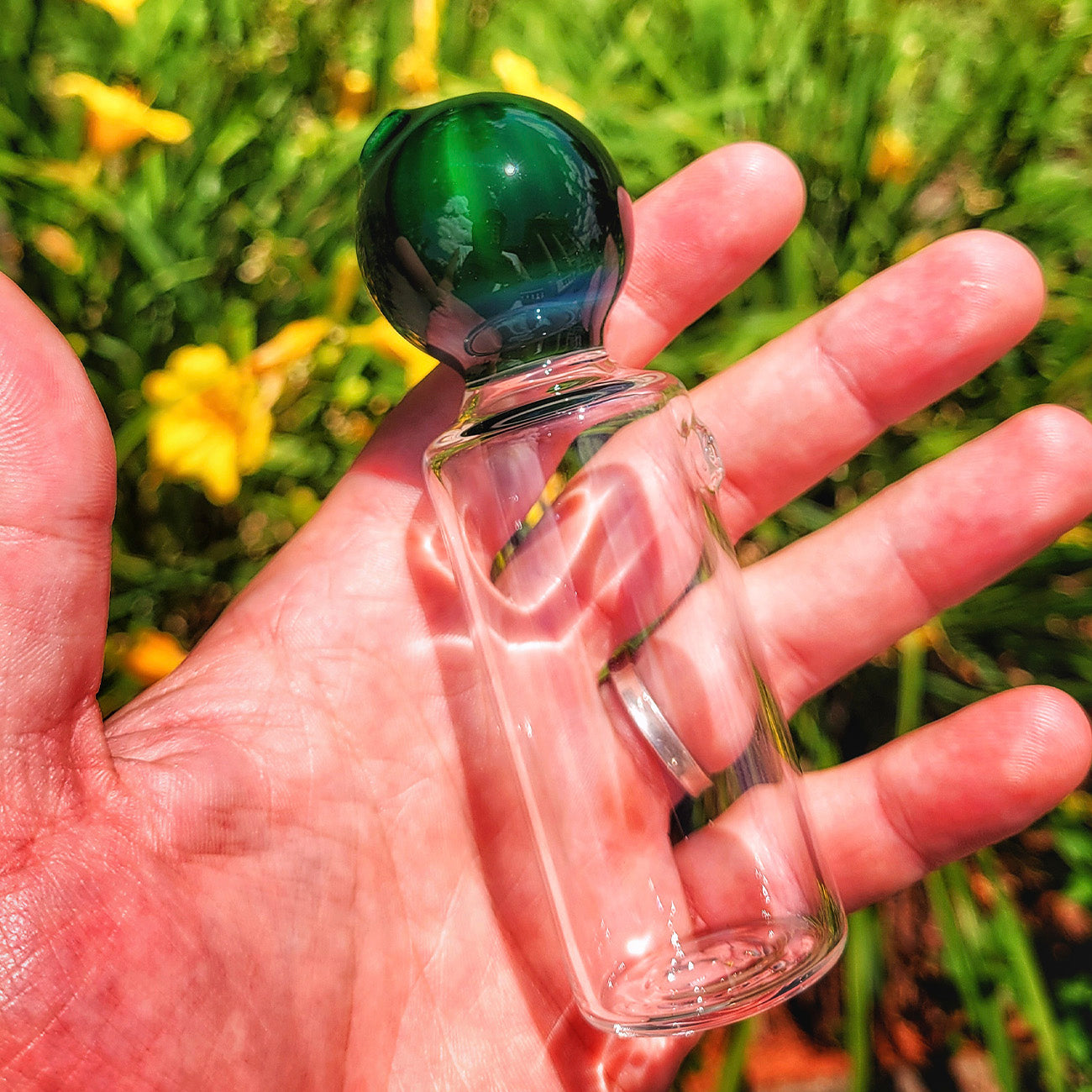 "Money Ball" Dr. Dabber Switch Go Dry Top By Alec Blows Glass