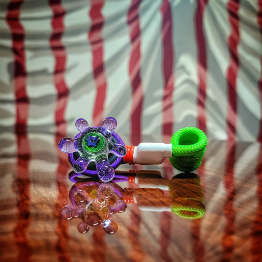 "Gengar's Multiuniverse UV" OBE906 Glass X Tuff Tether Combo