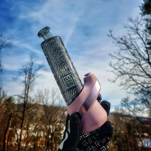 "Smoked Illusion 1: Grandiose" Puffco Attachment By Milkyway Glass