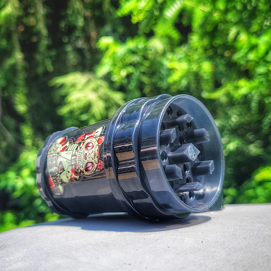 "Black" Lucky Cat Herb Saver Grinder (Limited Edition)