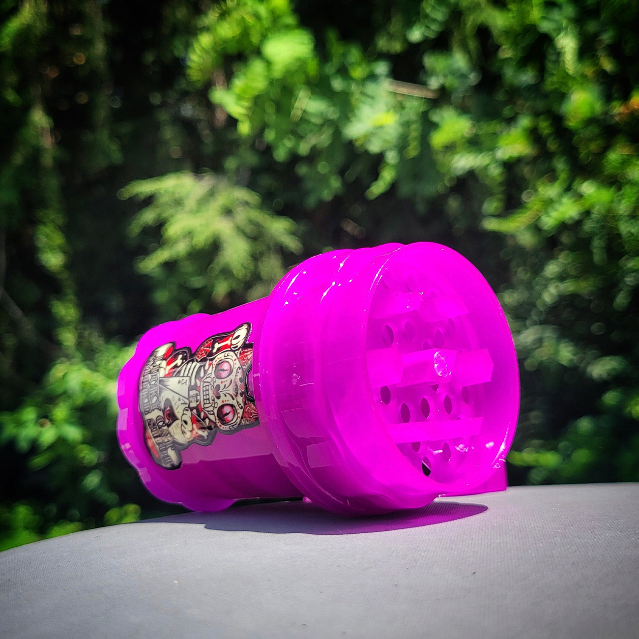 "Purple" Lucky Cat Herb Saver Grinder (Limited Edition)