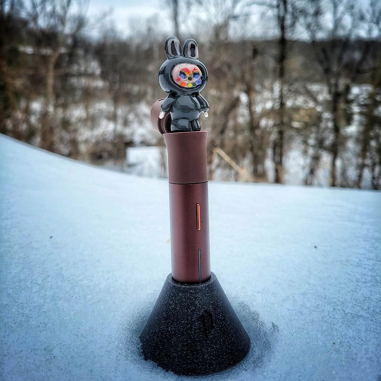 "ID Lapufpuf" Pivot Tip By Tammy Baller Glass