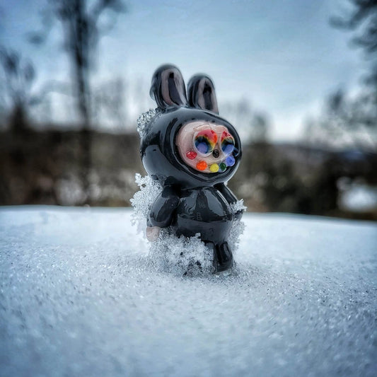 "ID Lapufpuf" Pivot Tip By Tammy Baller Glass