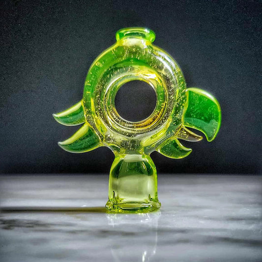 "Ion Swirl UV" Birdie Pivot Tip By RJ Glass