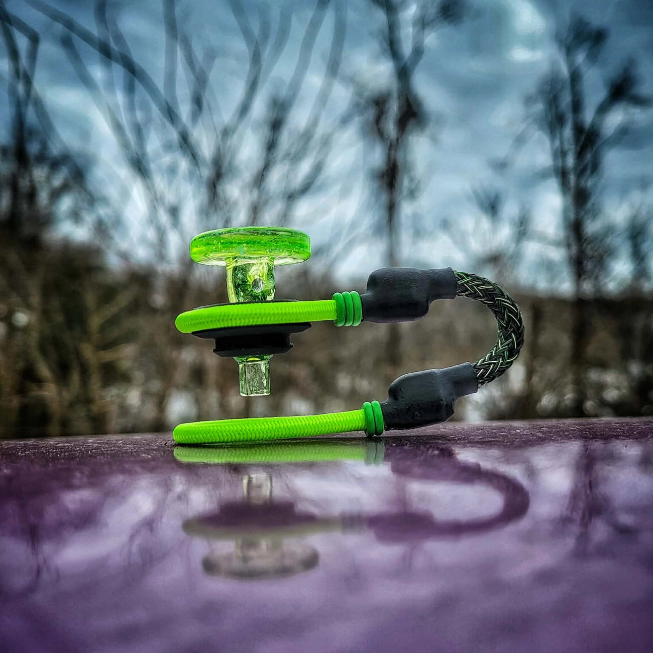 "Toxic Ion UV" AJ Surf City X Tuff Tether Joystick Combo